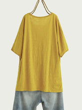 Load image into Gallery viewer, Short Sleeve Printed Casual Cotton Shirts & Tops