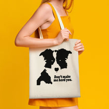 Load image into Gallery viewer, Great Martin Canvas Tote Bag Double 15 White-style1 38×41cm
