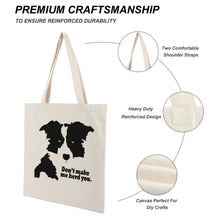 Load image into Gallery viewer, Great Martin Canvas Tote Bag Double 15 White-style1 38×41cm
